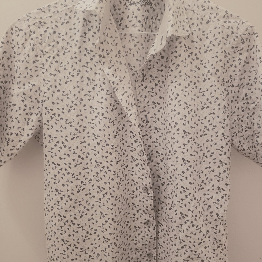 Mens Short Sleeve Designer Dress Shirt